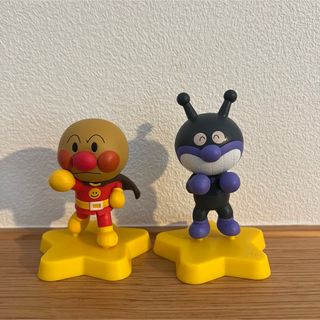 アンパンマン(アンパンマン)のアンパンマン　バイキンマン　フィギュア　非売品(キャラクターグッズ)