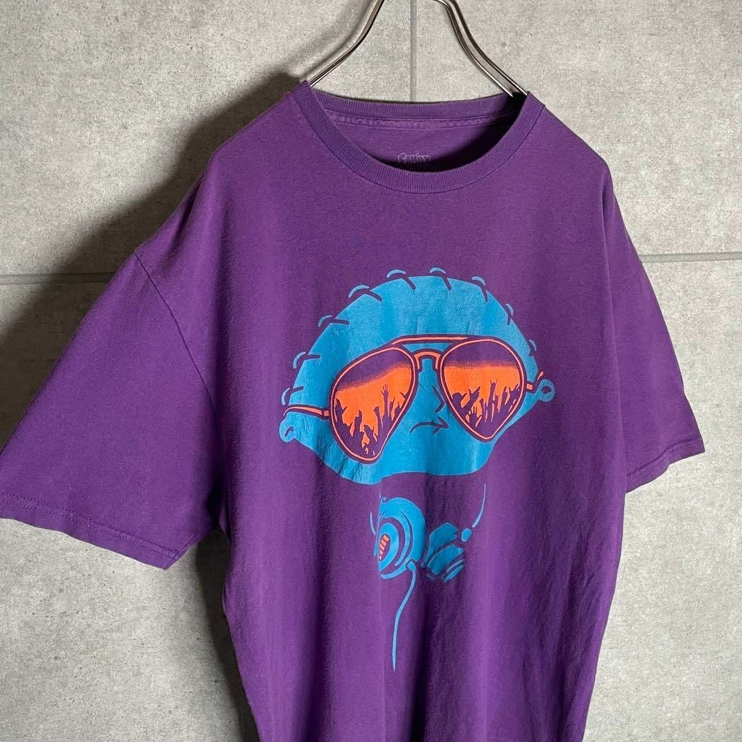 VINTAGE(ヴィンテージ)の[古着]ファミリーガイ　半袖　Tシャツ　ステューウィーグリフィン　アメコミ　紫 メンズのトップス(Tシャツ/カットソー(半袖/袖なし))の商品写真