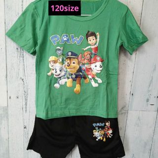 パウパトロール セットアップ 120 GREEN(Tシャツ/カットソー)