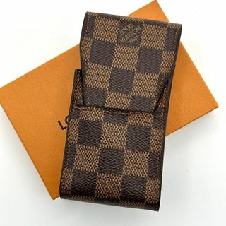 ルイヴィトン(LOUIS VUITTON)の【極美品】ルイヴィトン ダミエ エテュイ シガレットケース　タバコケース(タバコグッズ)