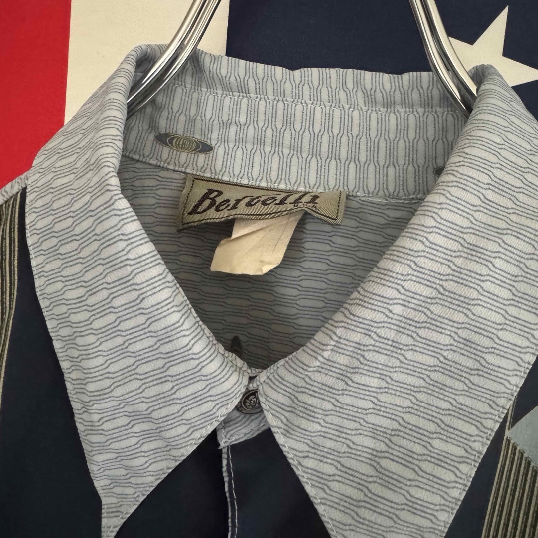 USA古着 BERTELLI ヴィンテージ デザインシャツ メンズのトップス(シャツ)の商品写真