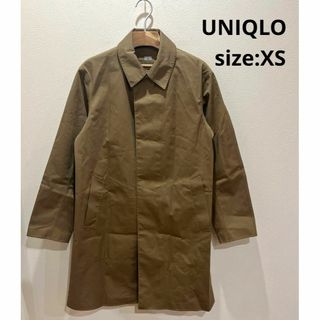 ユニクロ(UNIQLO)のユニクロ UNIQLO ステンカラーコート コート ブロックテック メンズ XS(ステンカラーコート)