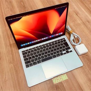 マック(Mac (Apple))のMacBook air 13インチ 2020 M1 フルCTO 管理番号2887(ノートPC)