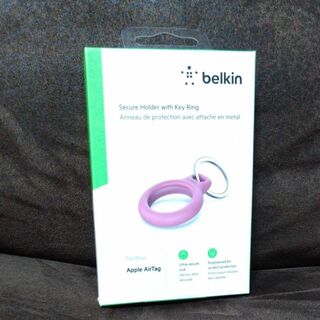 Belkin AirTag エアータグ キーリング　ピンク(その他)