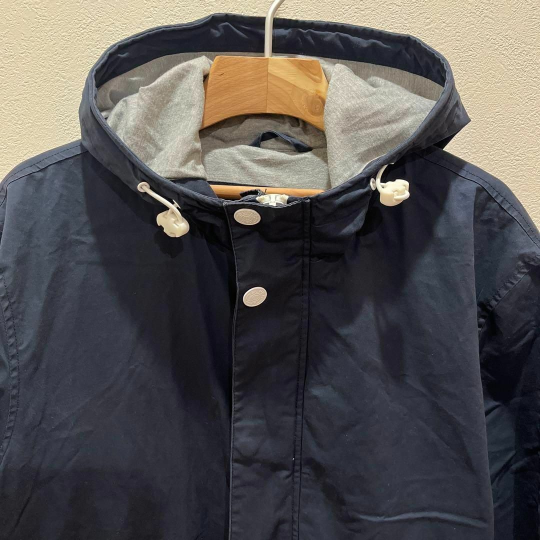 SUPERDRY INTERNATIONAL パーカー ジップ メンズ ネイビー メンズのジャケット/アウター(マウンテンパーカー)の商品写真