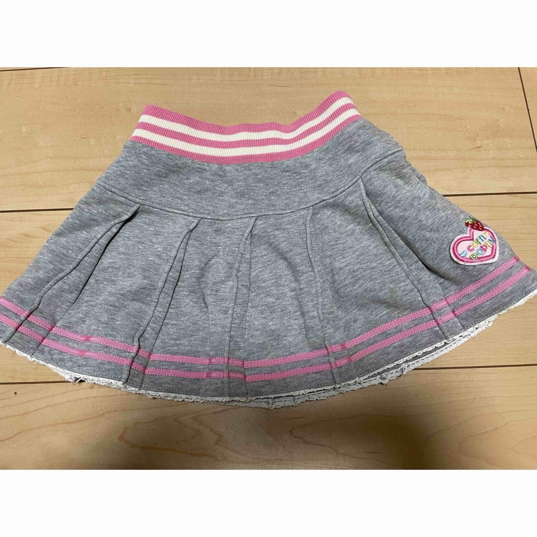 プリーツスカート　100 キッズ/ベビー/マタニティのキッズ服女の子用(90cm~)(スカート)の商品写真