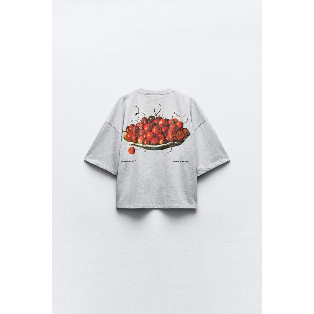 ZARA(ザラ)の完売品❗️ 新品❗️ZARA プラドミュージアム　プリント　Tシャツ  sサイズ メンズのトップス(Tシャツ/カットソー(半袖/袖なし))の商品写真