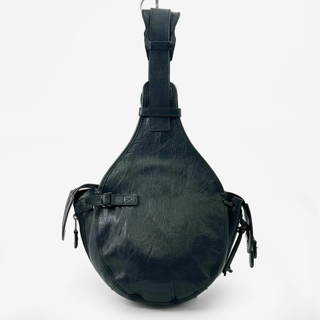 Balenciaga(バレンシアガ)の★希少★バレンシアガ ヘルメットバッグ ワンハンドル ハンドバッグ 黒 ブラック レディースのバッグ(ハンドバッグ)の商品写真