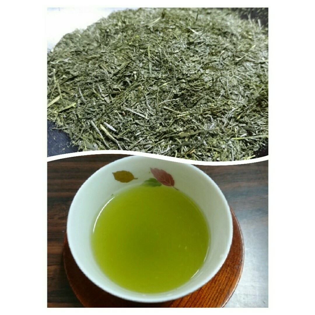 新茶できました！特上煎茶(静岡産深蒸し茶)　上質な一番茶の新芽部分のみを採取 食品/飲料/酒の飲料(茶)の商品写真