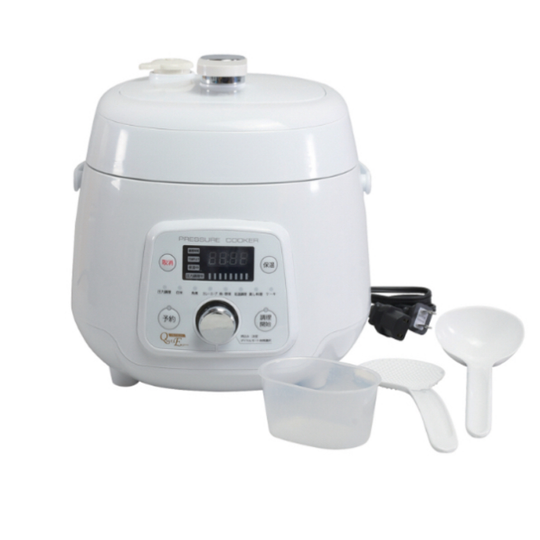 クイックエコ 電気圧力鍋2.5L HB-8714 インテリア/住まい/日用品のキッチン/食器(鍋/フライパン)の商品写真