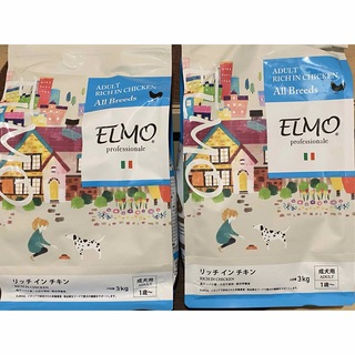 ELMO リッチインチキン3kg×2袋(ペットフード)