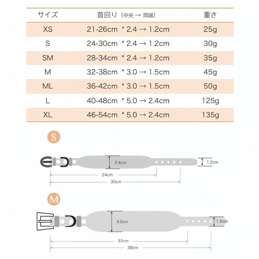 《新品. 未使用》犬首輪高級イタリアンレザー ハンドメイド縫製 サイズ M その他のペット用品(犬)の商品写真