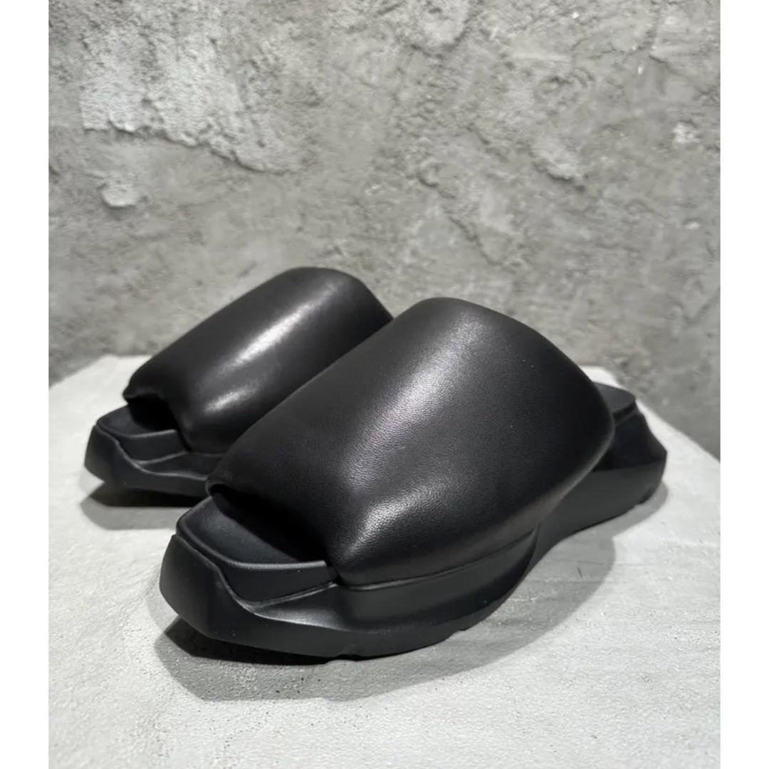 ノーブランド サンダル ブラック メンズの靴/シューズ(サンダル)の商品写真