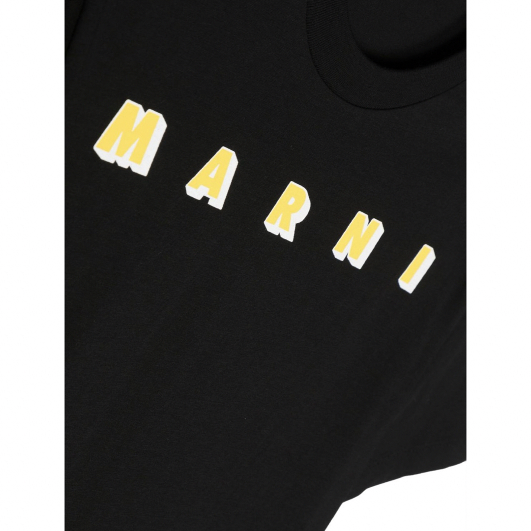 Marni(マルニ)のマルニ　ロゴTシャツ　ブラック　14 レディースのトップス(Tシャツ(半袖/袖なし))の商品写真