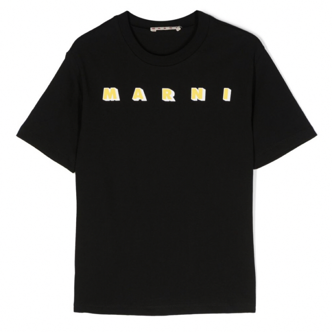 Marni(マルニ)のマルニ　ロゴTシャツ　ブラック　14 レディースのトップス(Tシャツ(半袖/袖なし))の商品写真