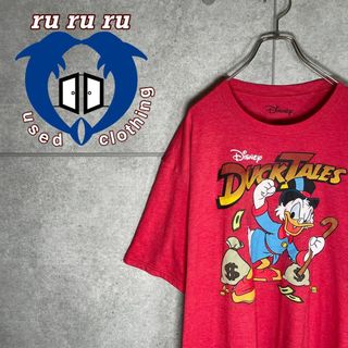 ディズニー(Disney)の[古着]ディズニー　半袖　Tシャツ　ドナルド　ダックテイルズ　プリント　アニメT(Tシャツ/カットソー(半袖/袖なし))