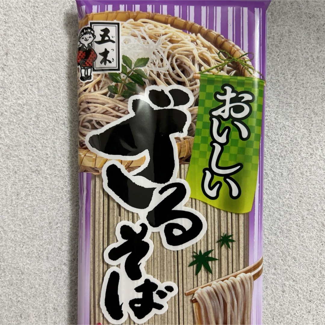 五木食品(イツキショクヒン)の五木食品 おいしいざるそば 麺つゆ付 2人前×5個セット 蕎麦 食品/飲料/酒の食品(麺類)の商品写真