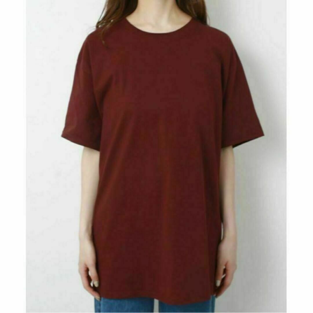 【MAROON・M】Champion チャンピオン コットン 半袖 Tシャツ レディースのトップス(Tシャツ(半袖/袖なし))の商品写真