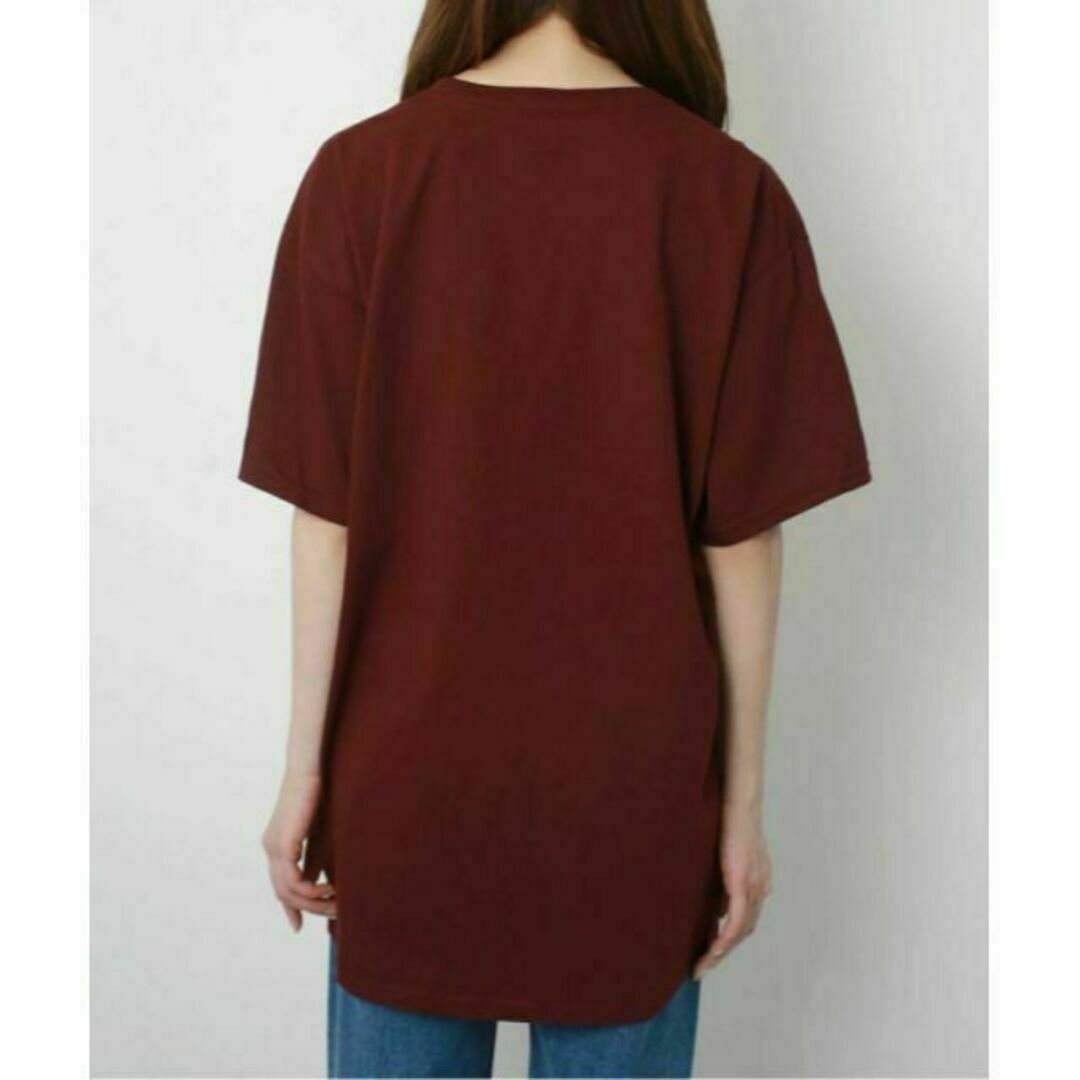 【MAROON・M】Champion チャンピオン コットン 半袖 Tシャツ レディースのトップス(Tシャツ(半袖/袖なし))の商品写真