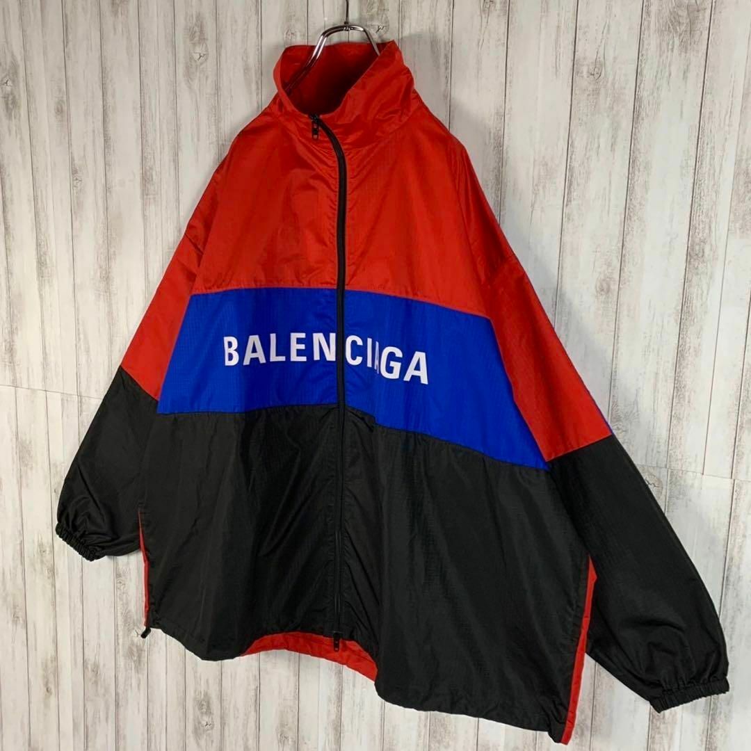 Balenciaga(バレンシアガ)の【SnowMan渡辺翔太着用】バレンシアガ 美品 人気カラー ナイロンジャケット メンズのジャケット/アウター(ナイロンジャケット)の商品写真