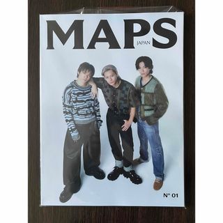 MAPS JAPAN 創刊号（日本版）表紙：Number_i    一冊(音楽/芸能)