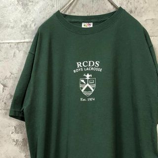 FRUIT OF THE LOOM - RCDS ラクロス アースカラー USA輸入 Tシャツ