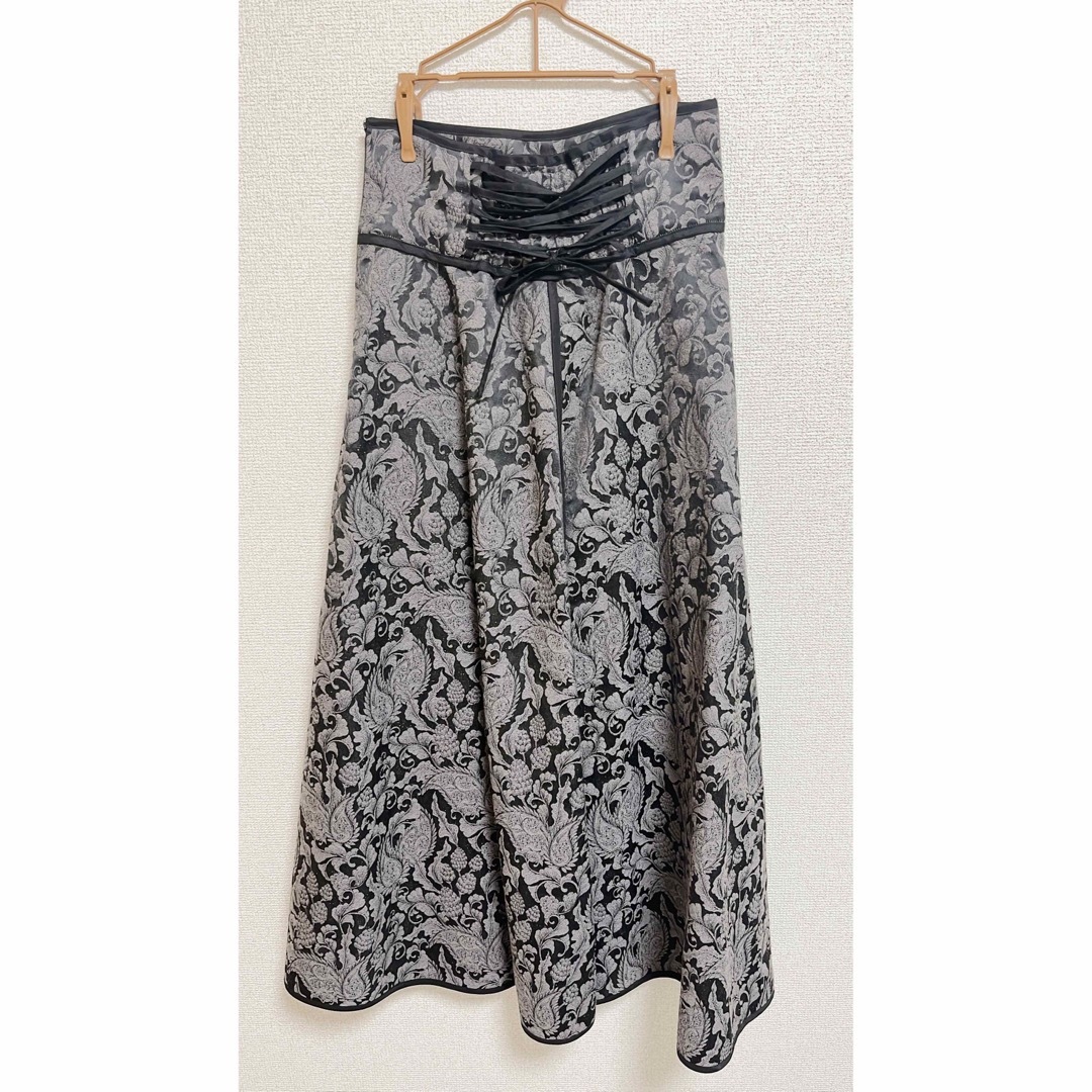 ANDREA&Co. BOTANICAL JACQUARD SKIRT レディースのスカート(ロングスカート)の商品写真