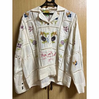 TODAYFUL - Todayful  Embroidery Patchwork Shirts 