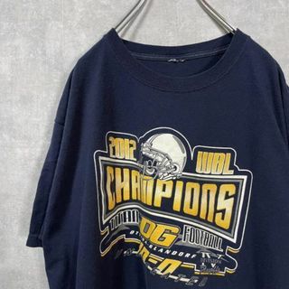 WBK CHAMPIONS USA輸入 フットボール ビック Tシャツ(Tシャツ/カットソー(半袖/袖なし))