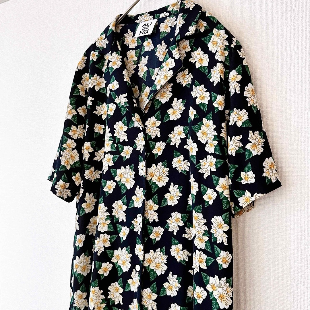 ZARA(ザラ)のALI CON FOX 花柄シャツワンピース レディースのワンピース(ロングワンピース/マキシワンピース)の商品写真