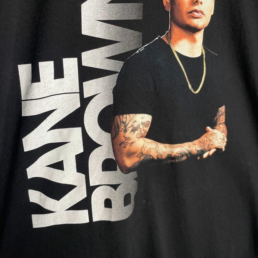 VINTAGE(ヴィンテージ)の[古着]ビンテージ　半袖　Tシャツ　ケイン・ブラウン　アーティスト　ツアーT　黒 メンズのトップス(Tシャツ/カットソー(半袖/袖なし))の商品写真
