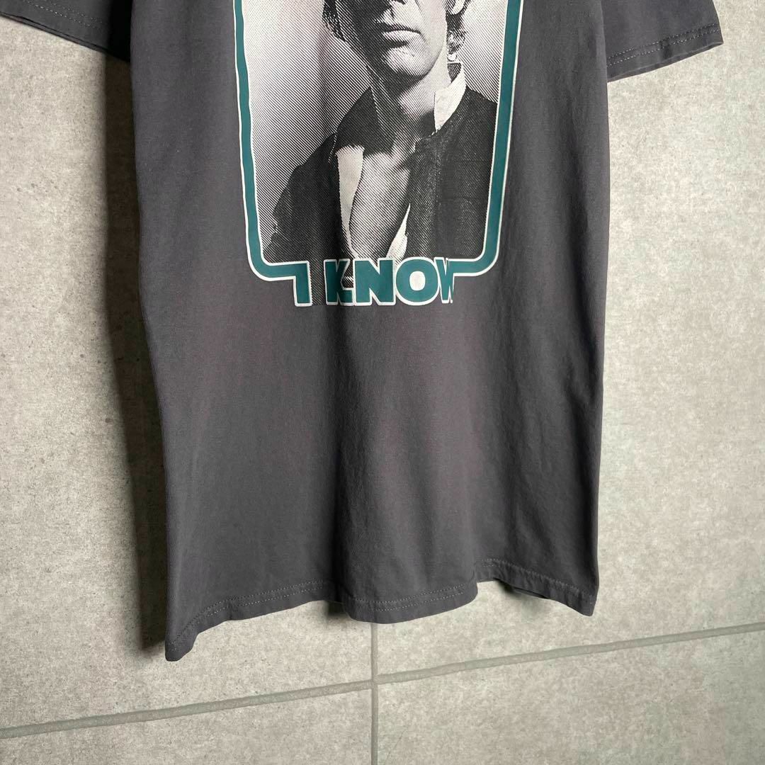 VINTAGE(ヴィンテージ)の[古着]スターウォーズ　半袖　Tシャツ　ハン・ソロ　I KNOW　名言　ムービー メンズのトップス(Tシャツ/カットソー(半袖/袖なし))の商品写真