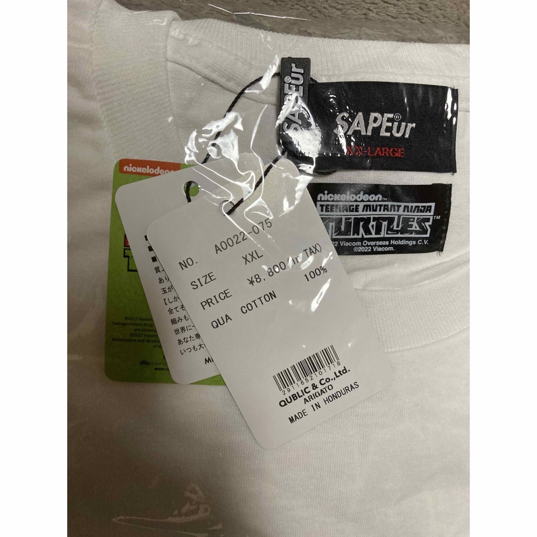 【SAPEur：新品未使用、未開封】ミュータントタートルズ　ドナテロ メンズのトップス(Tシャツ/カットソー(七分/長袖))の商品写真