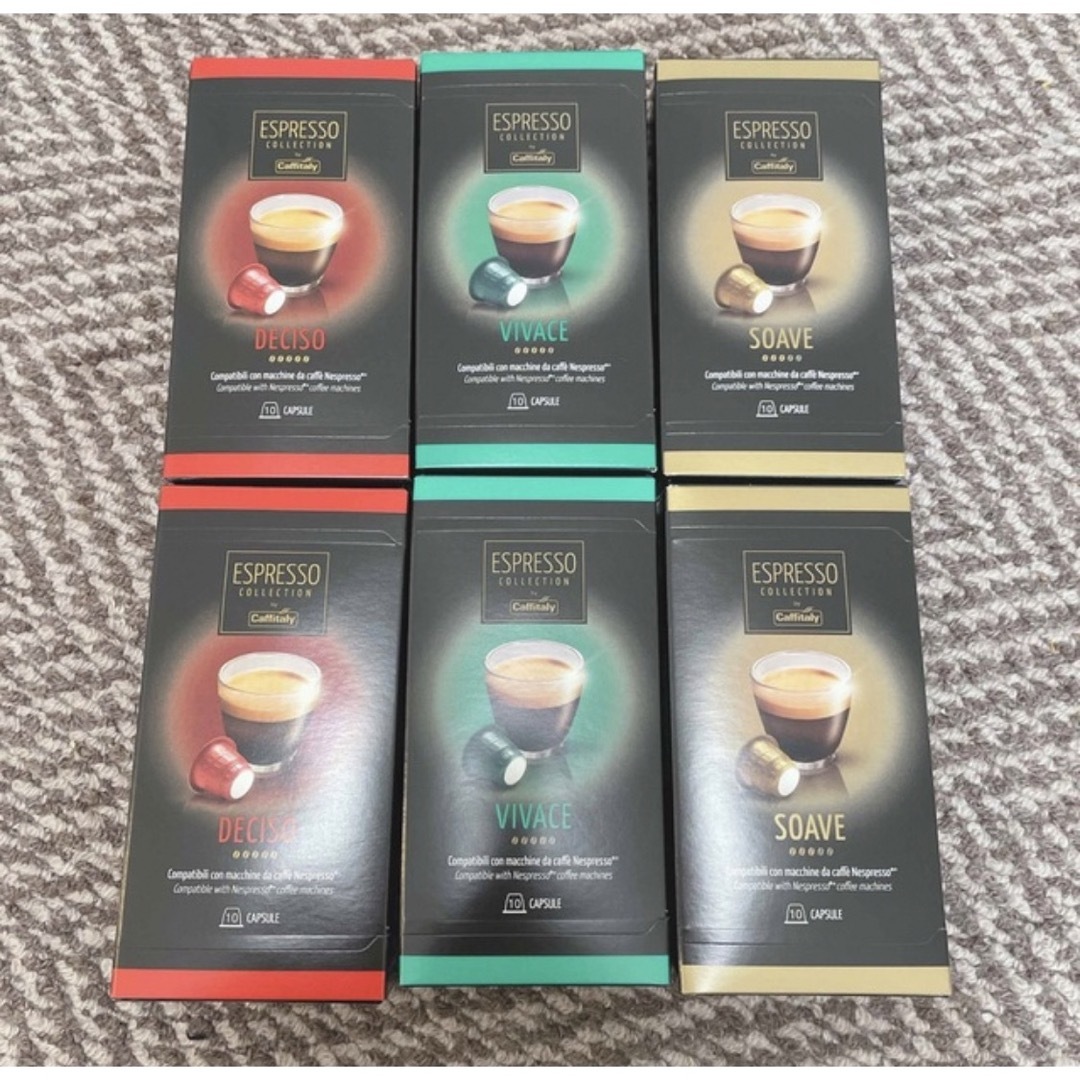 NESPRESSO(ネスプレッソ)のコストコ　カフィタリー ネスプレッソ互換カプセル ＜3種60個＞ 食品/飲料/酒の飲料(コーヒー)の商品写真