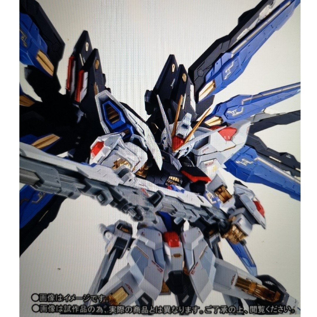 BANDAI(バンダイ)の新品　METAL BUILD　ストライクフリーダム　SOUL　BLUE　Ver. エンタメ/ホビーのフィギュア(アニメ/ゲーム)の商品写真