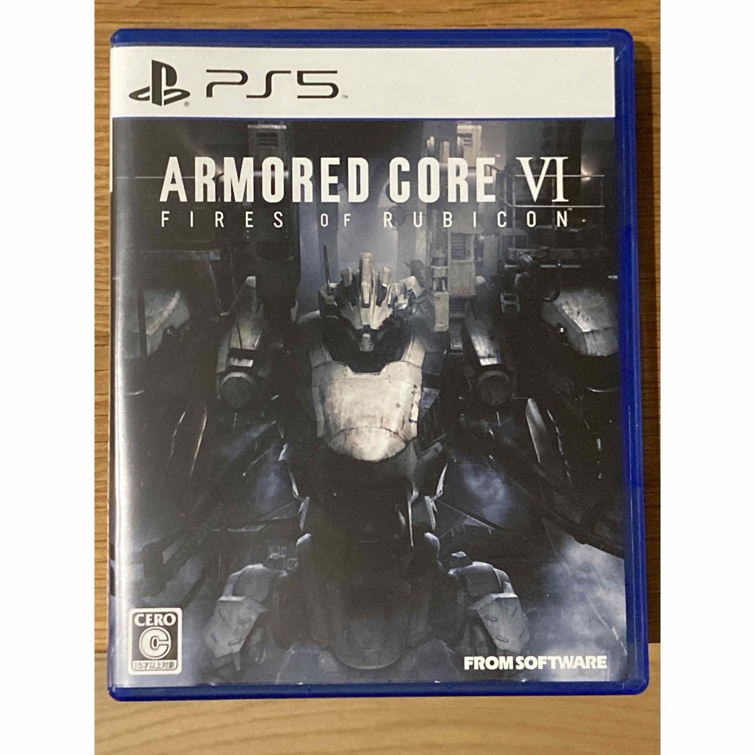 ARMORED CORE VI FIRES OF RUBICON（アーマード・コ エンタメ/ホビーのゲームソフト/ゲーム機本体(家庭用ゲームソフト)の商品写真