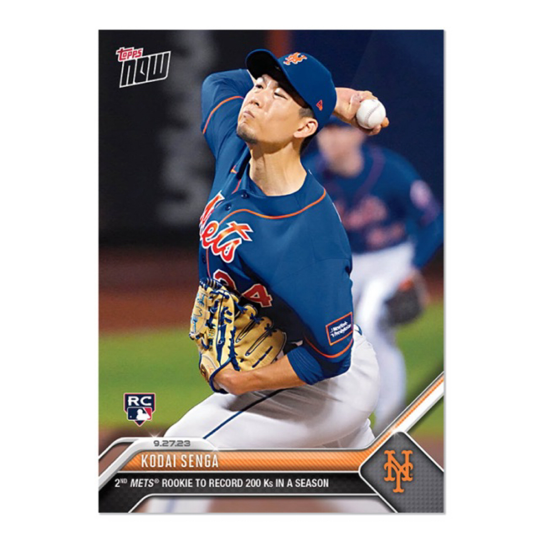 千賀滉大 MLB Topps Now 200奪三振 エンタメ/ホビーのトレーディングカード(その他)の商品写真