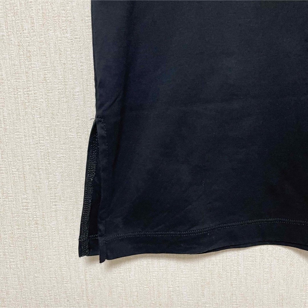 OPAQUE.CLIP(オペークドットクリップ)のOPAQUE.CLIP オペーク コットン Tシャツ ブラック 38 M レディースのトップス(Tシャツ(半袖/袖なし))の商品写真