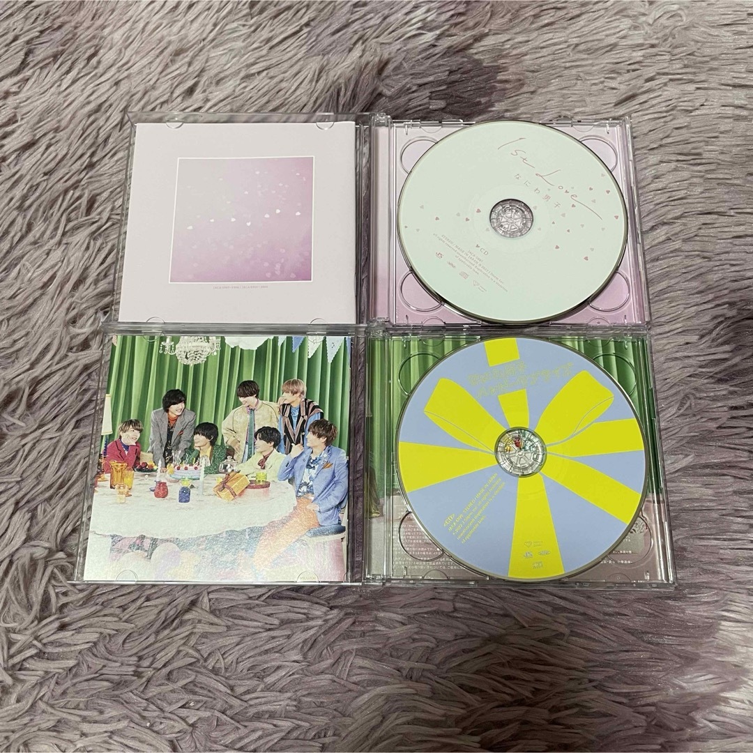 なにわ男子(ナニワダンシ)のなにわ男子  CD 2枚セット エンタメ/ホビーのタレントグッズ(アイドルグッズ)の商品写真