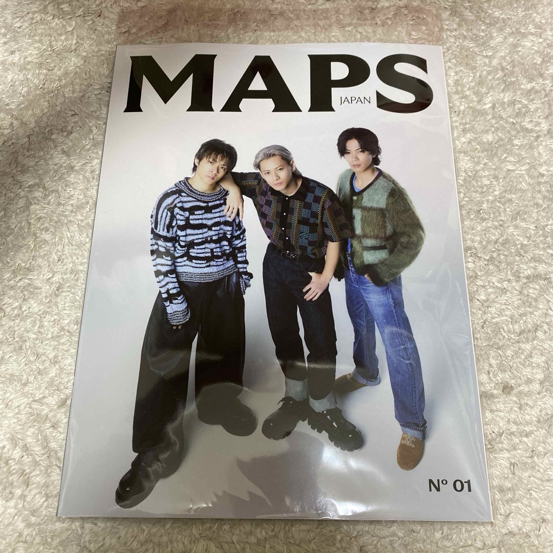 【Number_i】 MAPS JAPAN No.1 エンタメ/ホビーの本(アート/エンタメ)の商品写真