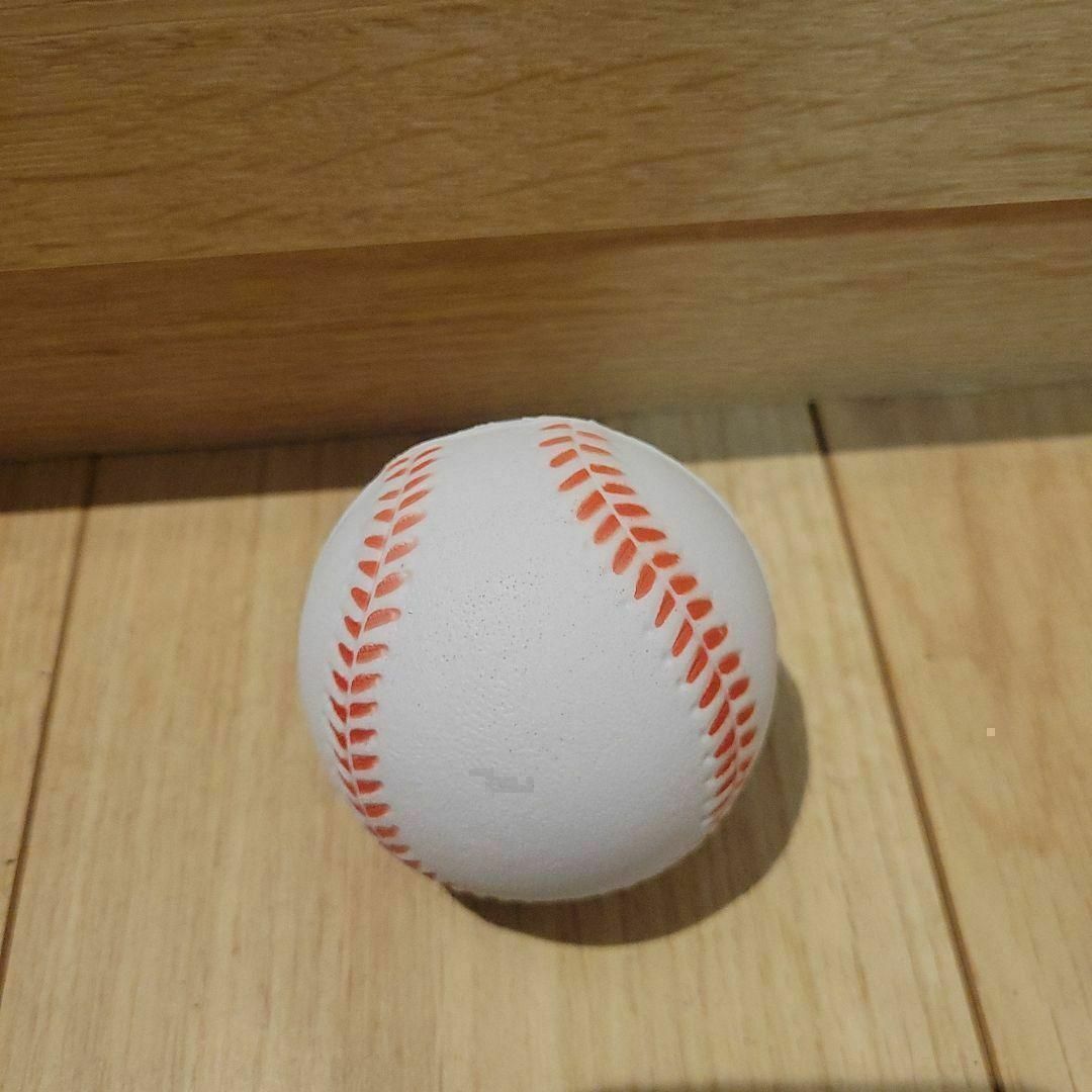 【白】野球ボール 柔らかいポリウレタンボール 10球 セット 室内練習 スポーツ/アウトドアの野球(ボール)の商品写真
