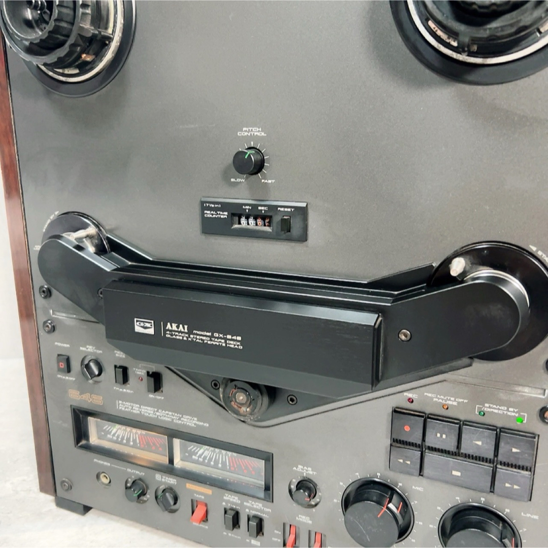 Z142 【超希少品】AKAI GX-646 オープンリールデッキ EEテープ スマホ/家電/カメラのテレビ/映像機器(その他)の商品写真