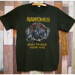 2XL★新品ラモーンズ【RAMONES】Road to Ruin★バンドTシャツ(Tシャツ/カットソー(半袖/袖なし))