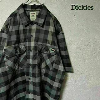 Dickies - GENUINE Dickies ディッキーズ シャツ ナイロン 半袖 M