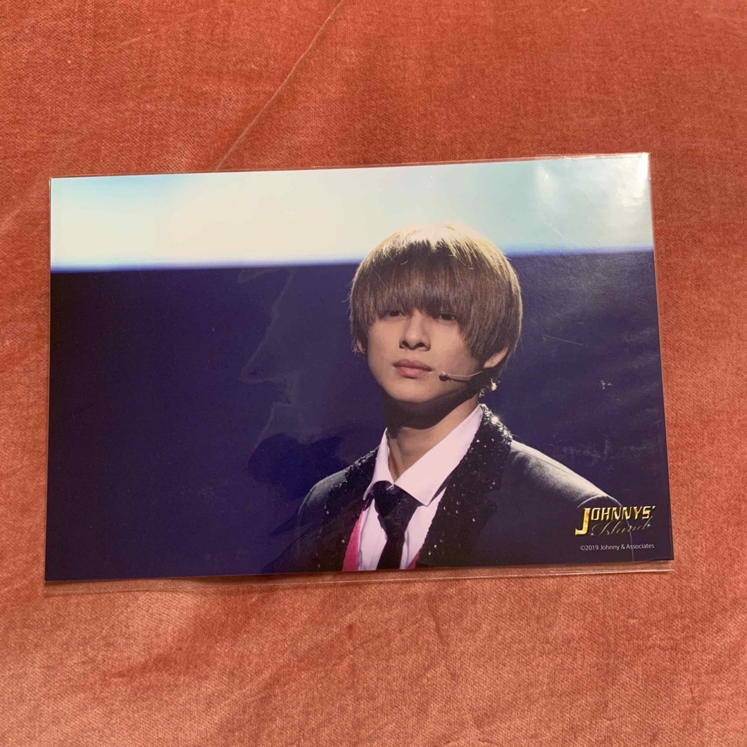 平野紫耀　Johnnys Island 2019 ステージフォト エンタメ/ホビーのタレントグッズ(アイドルグッズ)の商品写真