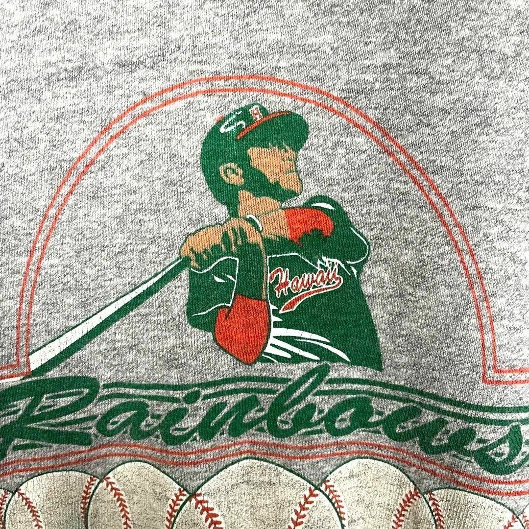 VINTAGE(ヴィンテージ)の[古着]ビンテージ　半袖　Tシャツ　USA製　野球選手　ベースボール　プリント メンズのトップス(Tシャツ/カットソー(半袖/袖なし))の商品写真