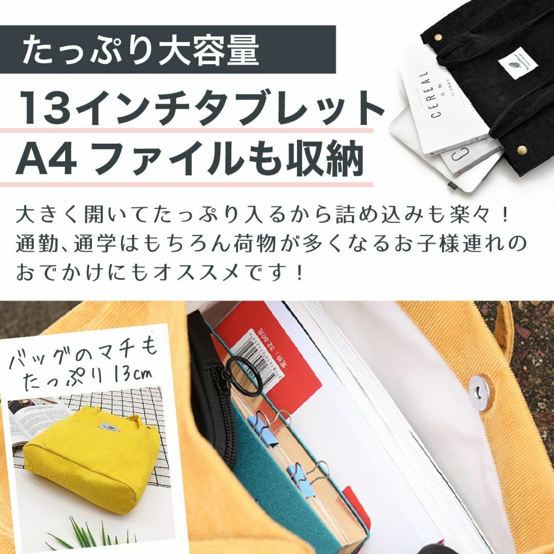 【色: ライトグレー】[ペンギンフライ] トートバッグ レディース 大容量 a4 レディースのバッグ(その他)の商品写真