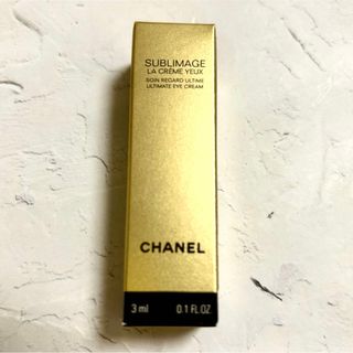 CHANEL - CHANEL サブリマージュ ラクレームユー 目元クリーム・サンプル　3ml