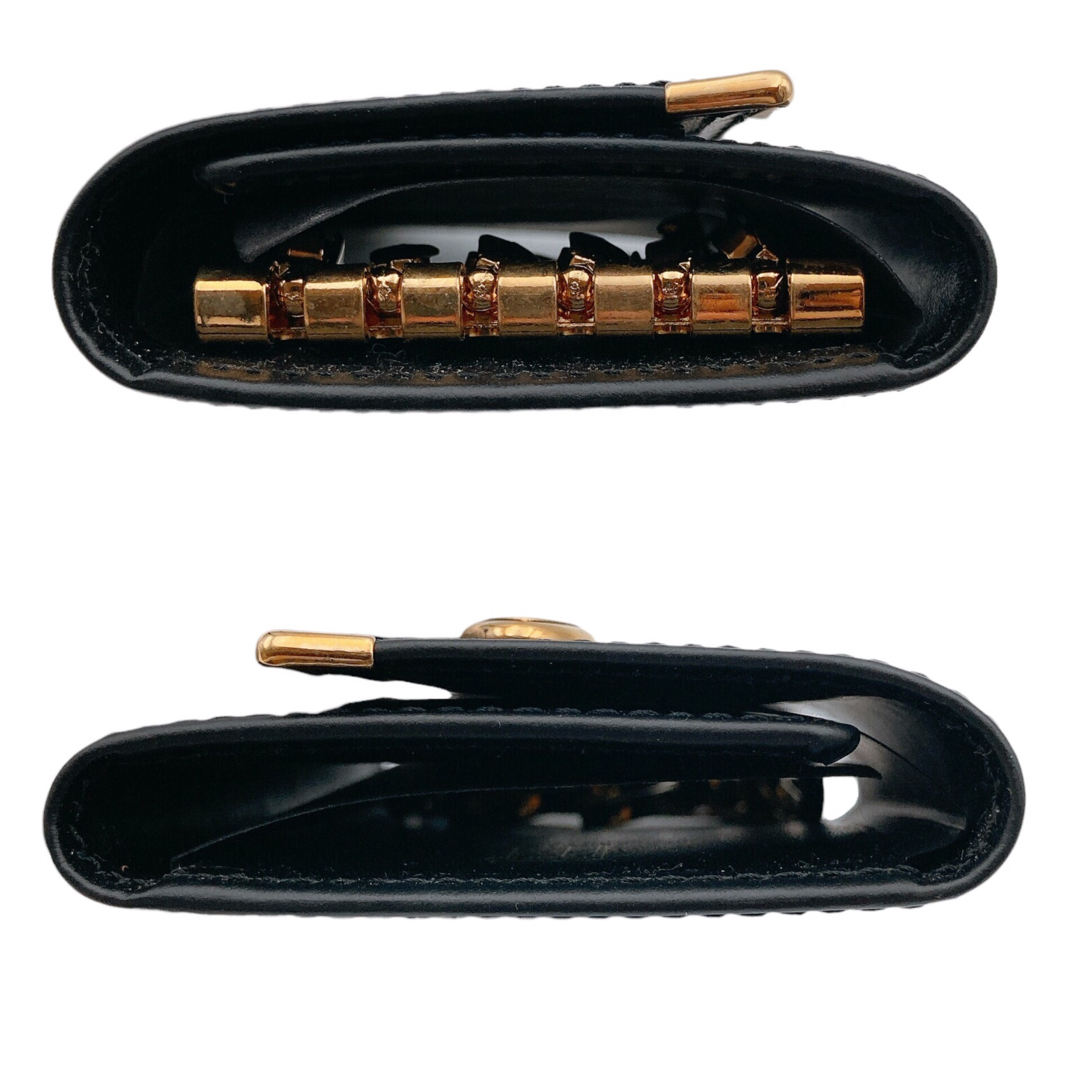 【極美品】dunhill ダンヒル 6連 キーケース 黒 箱付 ギャランティ 【極美品】dunhill ダンヒル 6連 キーケース 黒 箱付 ギャランティ