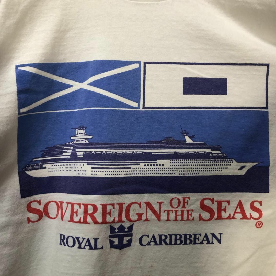 Sovereign of the Seas クルーズ船 ヴィンテージ Tシャツ メンズのトップス(Tシャツ/カットソー(半袖/袖なし))の商品写真